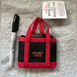 Trader Joe’s Micro tote with grocery bags / New